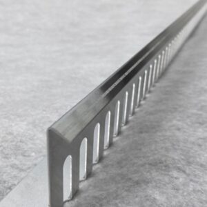 Bande garde-grève aluminium : 5 cm