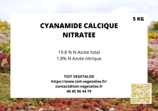 Cyanamide de chaux en sceau de 5 kg (anti-mousse) – Image 2