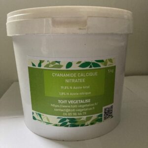 Cyanamide de chaux en sceau de 5 kg (anti-mousse)
