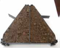 PYRAMIDE 92 mm / cellule de rétention de substrat pour toitures en pente – Image 4